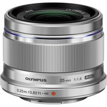 Olympus M.Zuiko 25 mm f / 1.8 (Silver)