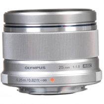 Olympus M.Zuiko 25 mm f / 1.8 (Silver)