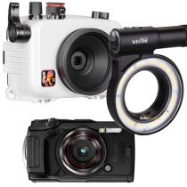 Olympus pack TG6 avec caisson ikelite 623306 avec LG3000 