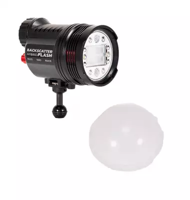 Pack Backscatter Hybrid Flash & Phare HF-1 avec d�me diffuseur