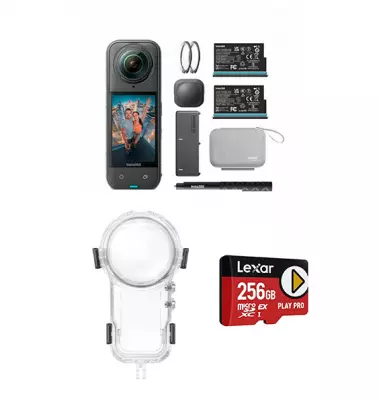 Pack complet plong�e Insta 360 avec micro SD offerte
