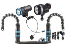 Pack flash AOI Q1RC  avec torche Vidéo Weefine Smart focus 2500 