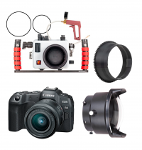 Pack Ikelite DELUXE avec Canon EOS R8 + 24-50 mm f/4,5-6,3 IS STM	