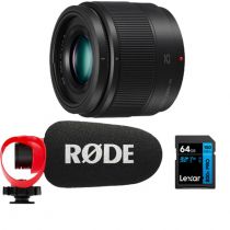 Pack Lumix 25mm  f/1,7 et micro Rode micro II