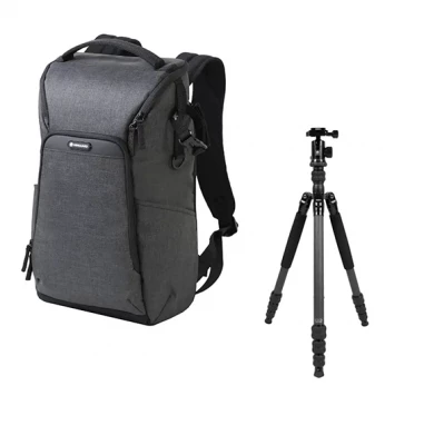 Pack Sac Photo + Tr�pied / Monopode Carbone