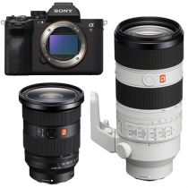 Pack Sony Alpha 7R V avec f/2,8  24-70mm GM2 et 70-200mm GM2 Sony