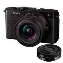 PANASONIC LUMIX DC-S9 Noir + 18-40 mm f/4,5-6,3 + 26 mm f/8 OFFERT