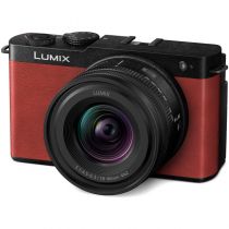 PANASONIC LUMIX DC-S9 Rouge + 18-40 mm f/4,5-6,3 