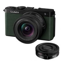 PANASONIC LUMIX DC-S9 Vert + 18-40 mm f/4,5-6,3 + 26 mm f/8 OFFERT