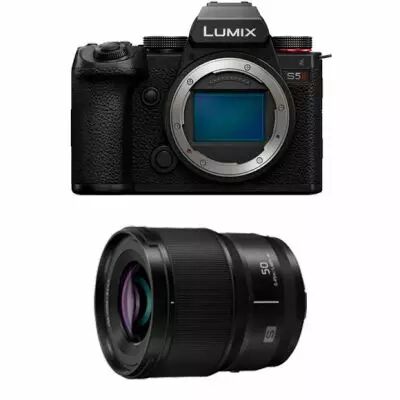 Panasonic S5 II Lumix avec 50mm f/1,8 lumix