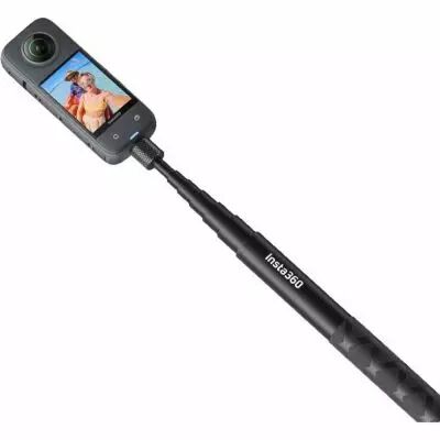 Perche � selfie Insta360 invisible 114 cm Noir