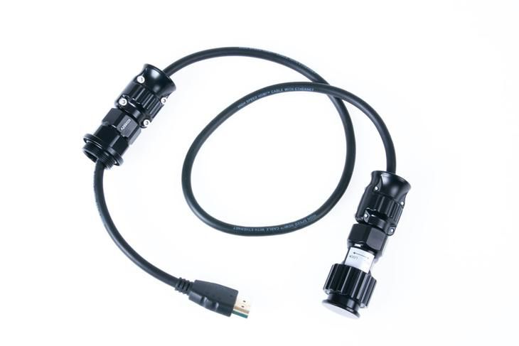 Rallonge cable hdmi (a-d) 0.75m pour connexion caisson moniteur