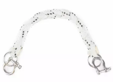 Sangle de corde nauticam 27cm avec deux manilles