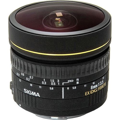 SIGMA 8 mm f/3,5 Fish Eye DG EX