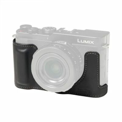 SMALLRIG 5698 Leather Half Case for Panasonic LUMIX L10 (Black)