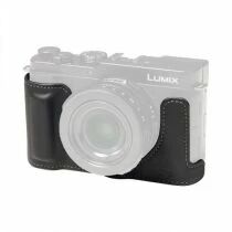 SMALLRIG 5698 Leather Half Case for Panasonic LUMIX L10 (Black)
