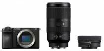Sony Alpha 6700 + E PZ 16-50mm F3.5-5.6 OSS II + E 70-350 mm F4.5-6.3 G OSS (A6700) 