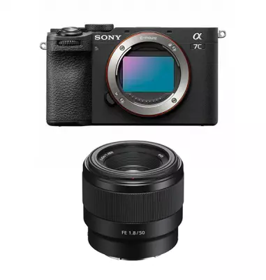 Sony Alpha 7C II (Noir) + 50mm f/1,8