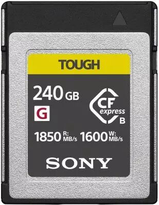 SONY Carte CFexpress Tough 240Gb R1850/W1600 Type B