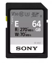 SONY Carte m&eacute;moire 64 Go SDXC UHS-II CL10 U3