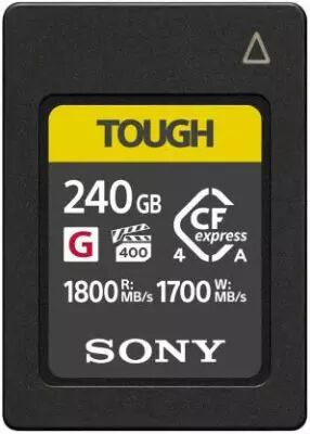 SONY CFEXPRESS SERIE G TYPE A 240GB 1800/1700