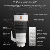 Sony FE 400&nbsp;mm F4.5 GM OSS
