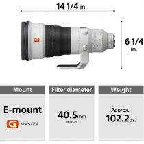 Sony FE 400mm f / 2.8 GM OSS