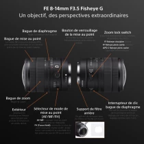 SONY FE 8-14mm F3.5 Fisheye G