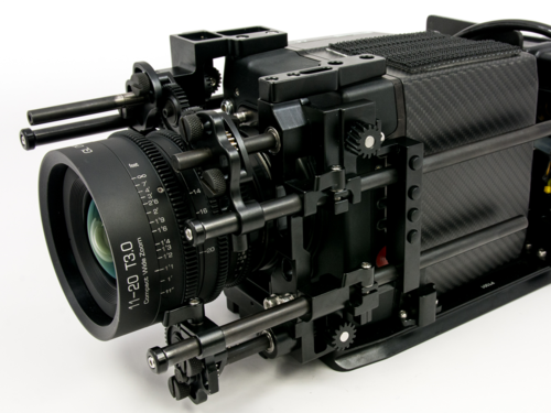 Système de cinéma numérique pour mini caméra ARRI ALEXA (comprend un hublot grand-angle en verre optique N200 de 250 mm, des bag