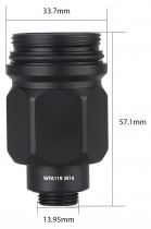 Weefine adaptateur M14 pour cable Hdmi