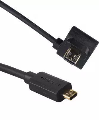 WeeFine HDMI-DD-Z1 cable interne droit vers connecteur d\'angle pour Gopro 