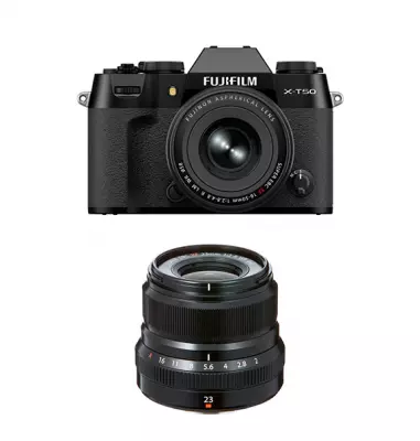 X-T50 Kit 16-50mm + XF23mm F2
