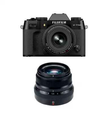 X-T50 Kit 16-50mm + XF35mm F2